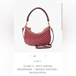 Clare V Petit Moyen Raisin/Petal